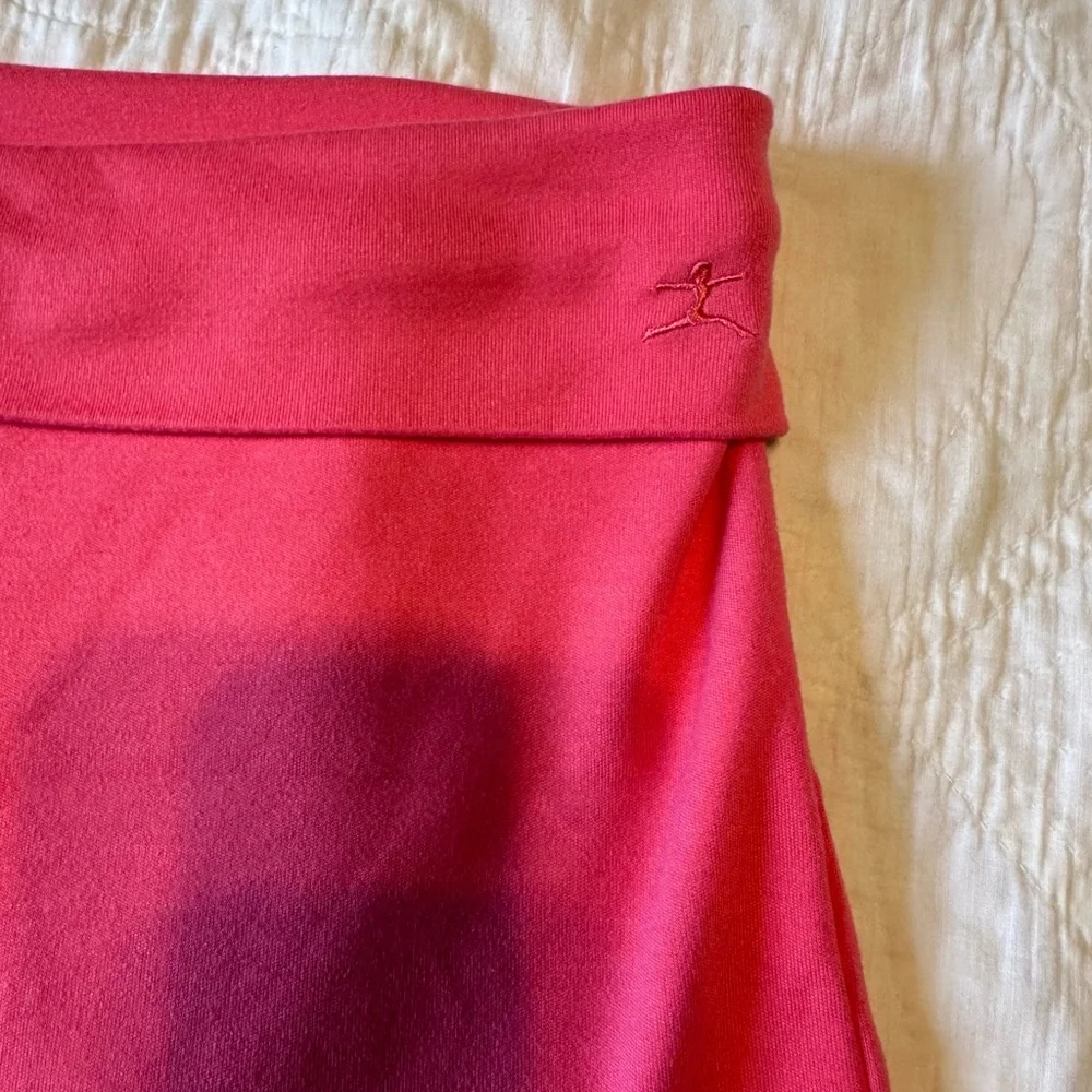 Danskin NYCB Hot Pink Fold Over Dance Short - Picture 2 of 5
